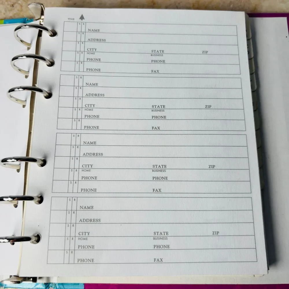 NOS Vintage Disney Winnie The Pooh‎ Hallmark Address Book Binder Call Log
